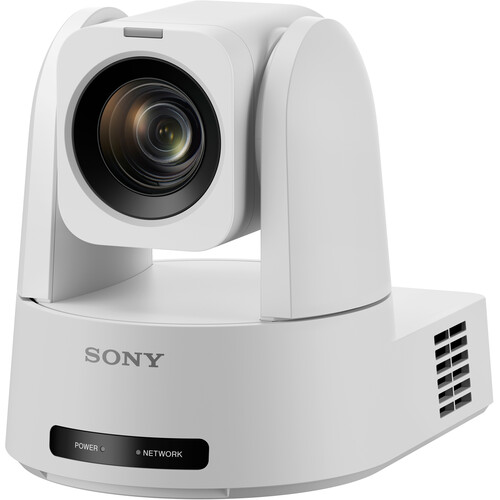 Sony SRG-AS10 UHD 4K60 NDI HX2 PTZ Camera with AI Auto-Framing and 10x Zoom (White)