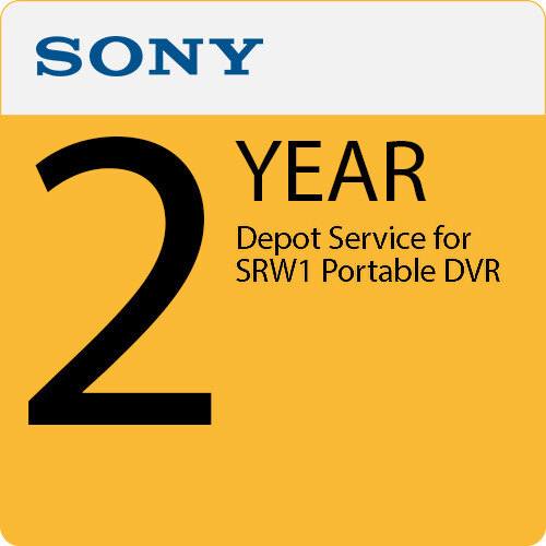 Sony 2-Year Depot Service For SRW1 Portable DVR