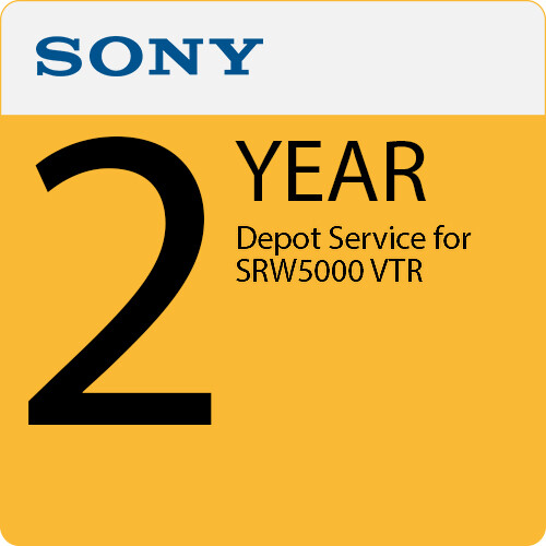 Sony 2-Year Depot Service For SRW5000 VTR