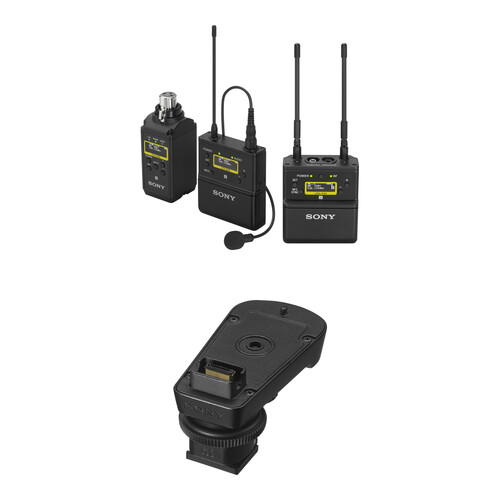 Sony UWP-D26 Camera-Mount Wireless Combo Microphone Kit with Digital MI Shoe Adapter (UC90: 941 to 960 MHz)