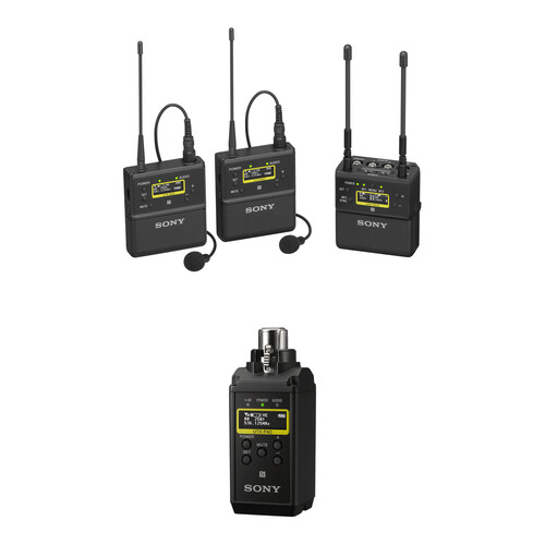 Sony UWP-D27 2-Person Camera-Mount Wireless Plug-On Combo Microphone System Kit (UC90: 941 to 960 MHz)