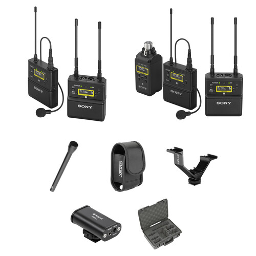 Sony UWP-D Two-Receiver Camera-Mount Wireless Combo Microphone