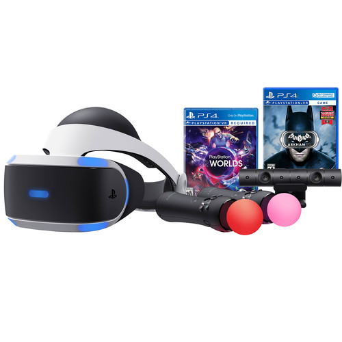 Sony VR Worlds Bundle & Batman: Arkham VR Kit