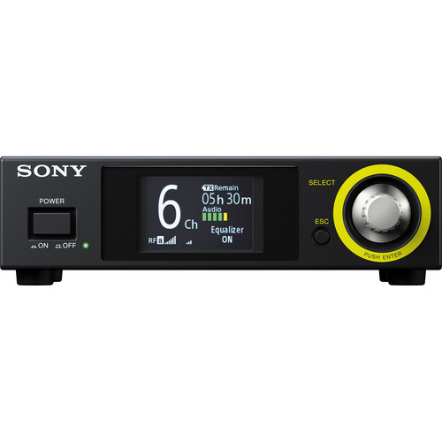 【美品】SONY ワイヤレスマイクシステム ZRX-HR50 ZTX-MO1 Sony ZRX-HR50 Digital Wireless Half-Rack Receiver ZRX-HR50 B&H