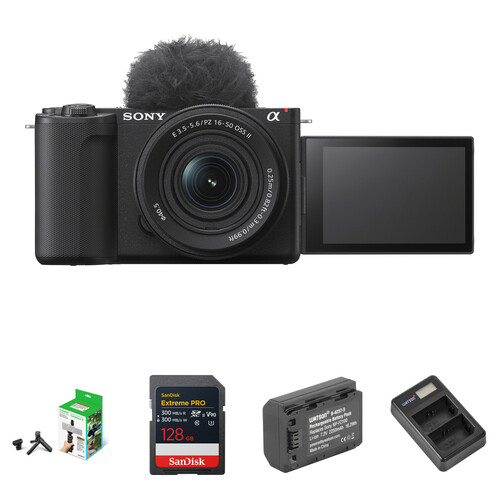 Sony ZV-E10 II Mirrorless Camera with 16-50mm f/3.5-5.6 Lens and
