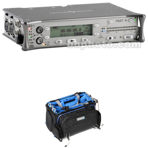 Sound Devices 702T High-Resolution CompactFlash Field Recorder with OR-32 Bag Kit