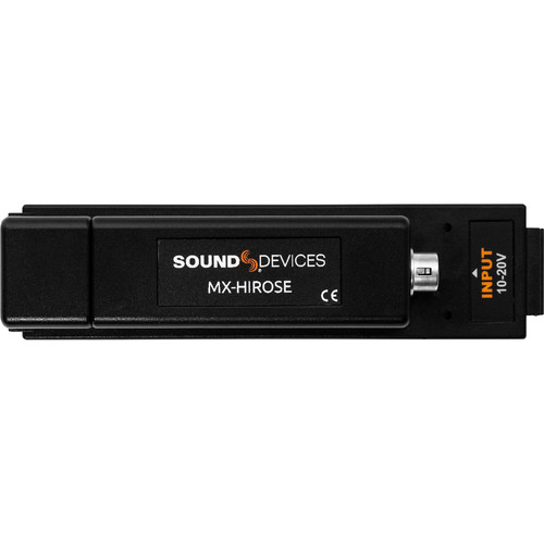 Sound Devices MX-HIROSE Hirose DC Input Sled for MixPre, MixPre-M & MixPre-II Mixer-Recorders