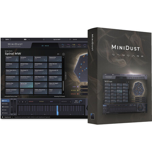 Sound Particles MiniDust Synthesizer Plug-In