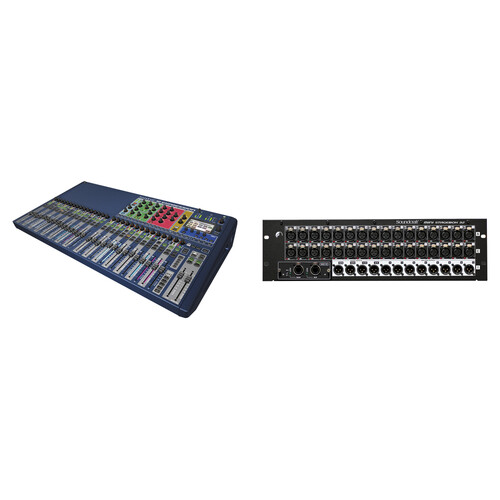 Soundcraft Si Expression 3 Digital Mixer Kit with Stage Box