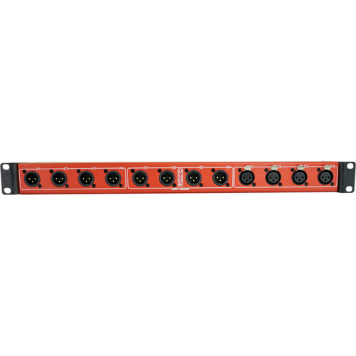 SoundTools CAT Rack 8-Male / 4-Female Audio over Cat 5