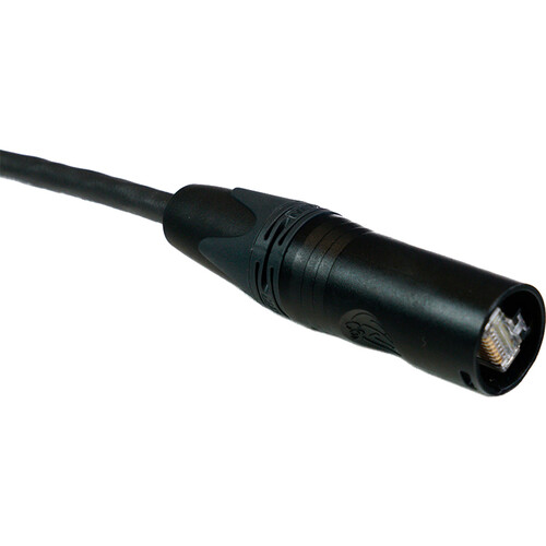 SoundTools SuperCAT Cat 7 Shielded EtherCON Cable (Black, 10')