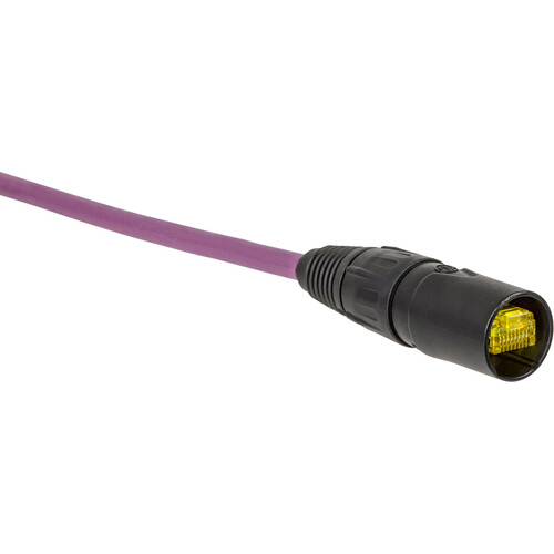 SoundTools Cable Drum, Ethercon to Ethercon CAT5e, 330' (Purple)