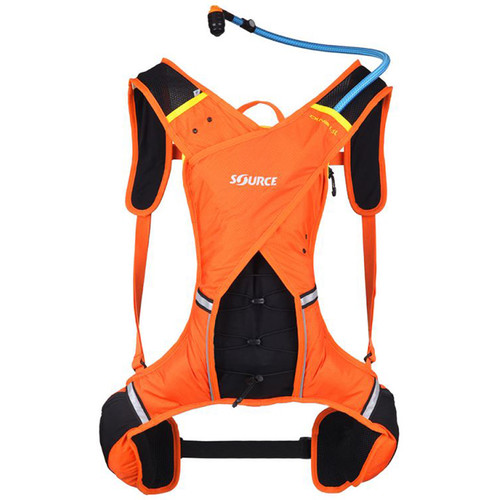 SOURCE DUNE Trail Run 1.5L Hydration Backpack (Orange/Yellow)