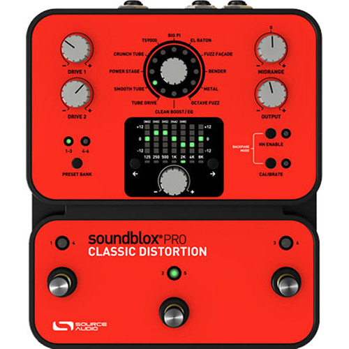 SOURCE AUDIO Soundblox Pro Classic Distortion Pedal SA142 B&H
