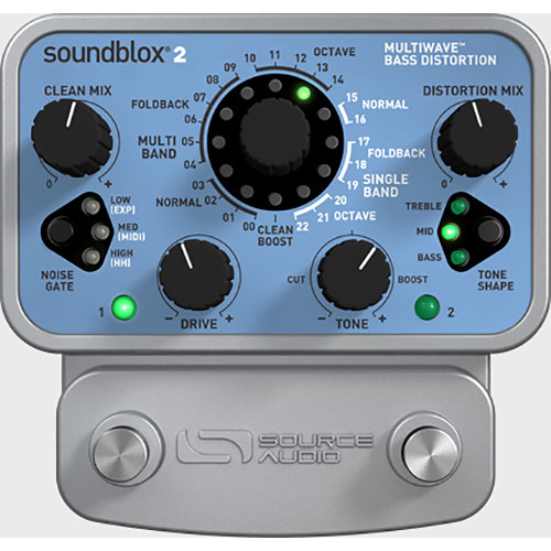 SOURCE AUDIO SA120 DISTORTION エフェクター　ギター SOURCE AUDIO Soundblox 2 Multiwave Bass Distortion Pedal SA221