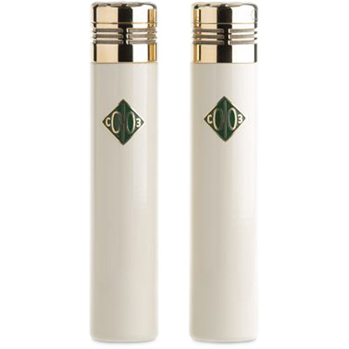 Soyuz Microphones Matched Pair of SU-013 Small-Diaphragm FET Microphones (Cream/Brass)