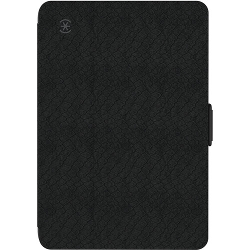 Speck StyleFolio Luxury Edition Case for iPad mini 4 (Luxe Faux Snake Black / Nickel Gray / Slate Gray)