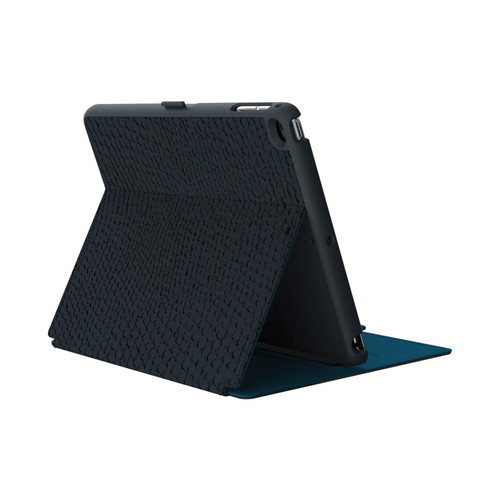 Speck StyleFolio Case for iPad Air 2 (Rattleskin Dark Gray/Tahoe Blue)