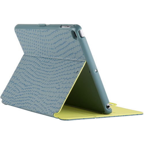 Speck StyleFolio Case for iPad Air 2 (RattleSkin Grey/Anti-Freeze Yellow)