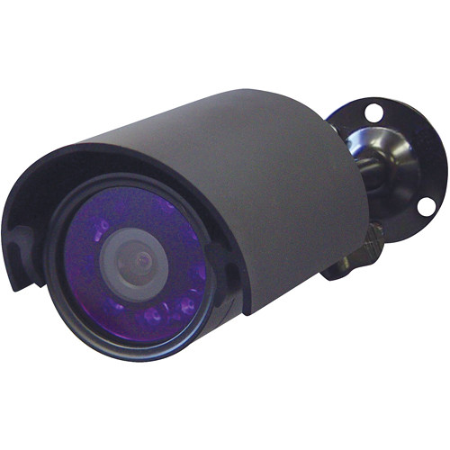 Speco Technologies CVC320WP6 B/W Waterproof Bullet Camera with 6mm Wide Angle Lens & 8 IR LEDs (NTSC, Black Housing)