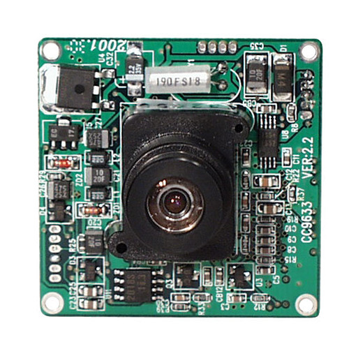 Speco Technologies CVC521BC2.2 Color Compact Board Camera with 2.2mm Fixed Lens (NTSC)