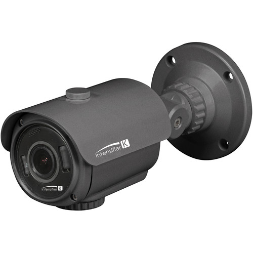 Speco Technologies Intensifier K Series HTINT70K Indoor/Outdoor Vandal-Resistant Bullet Camera with Heater (NTSC, Dark Gray)