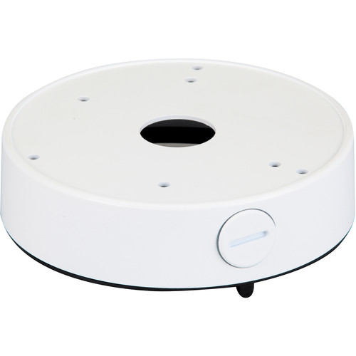 Speco Technologies JB03TW Dome Junction Box for Dome/Turret Cameras (White)
