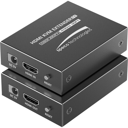 Speco Technologies HDMI Extender via Ethernet with KVM Control (up to 230')