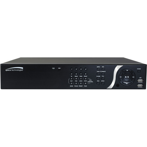 Speco Technologies 16-Channel NVR with Digital Deterrent (3TB)