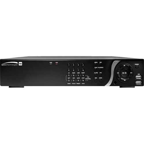 Speco Technologies N16NU 16-Channel 8MP PoE+ NVR with 40TB HDD