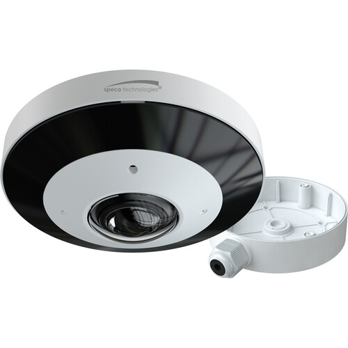 Speco Technologies O12MDP4 12MP 360° Outdoor Network Fisheye Dome Camera with Night Vision
