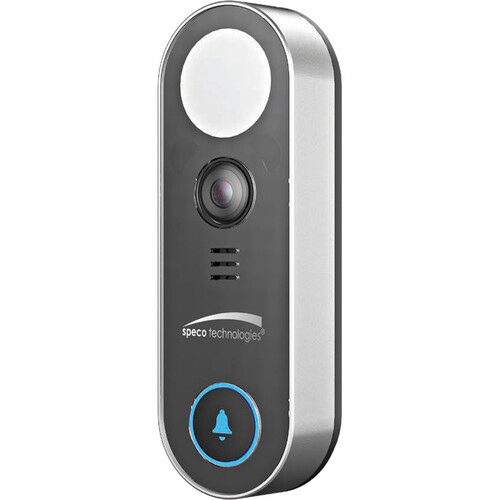 Speco Technologies O4DB1 4MP Wi-Fi Video Doorbell with Face Detection