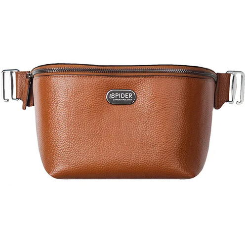 Spider Camera Holster SpiderPro Leather Sling Pouch (Brown, 5L)