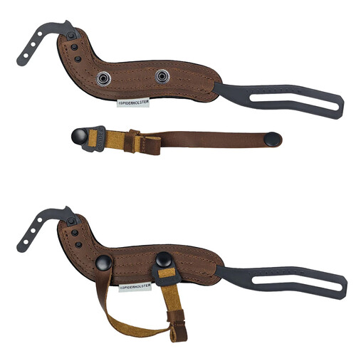 Spider Camera Holster SpiderPro Hand Strap v2 (Tanned Leather Brown)