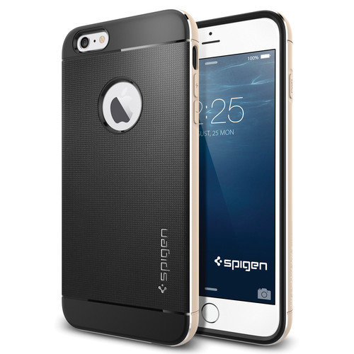 Spigen Neo Hybrid Metal Case for Apple iPhone 6 Plus (Champagne Gold)