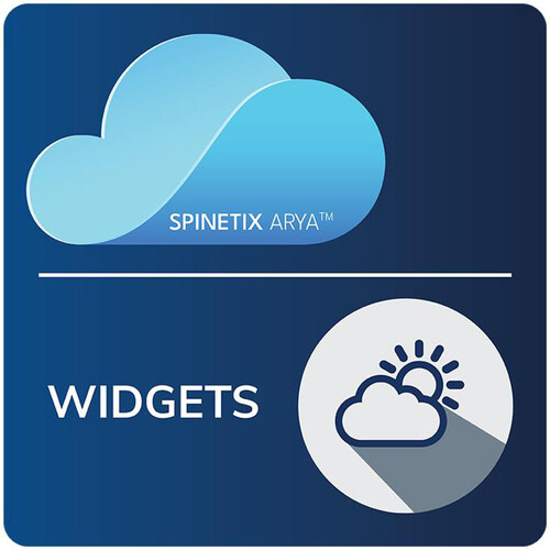 SpinetiX ARYA Widgets Plan