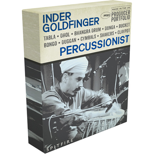 Spitfire Audio Inder Goldfinger Percussionist - Virtual Instrument (Download)