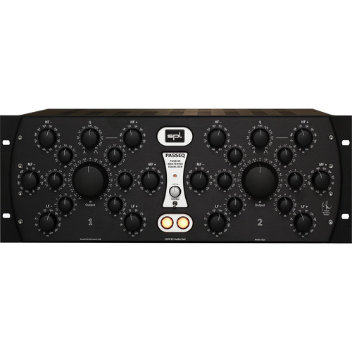SPL PASSEQ Passive Mastering Equalizer for Pro Audio Applications (Black)