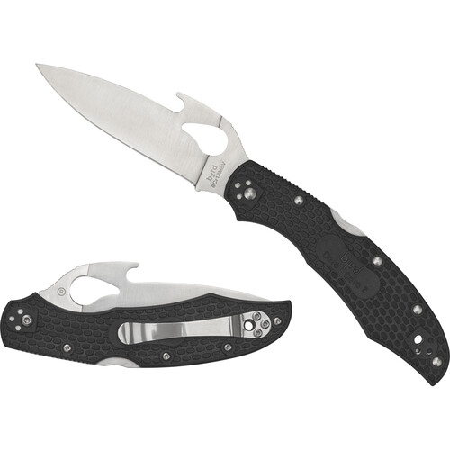 Spyderco byrd Cara Cara 2 Emerson Opener Folding Knife (PlainEdge)