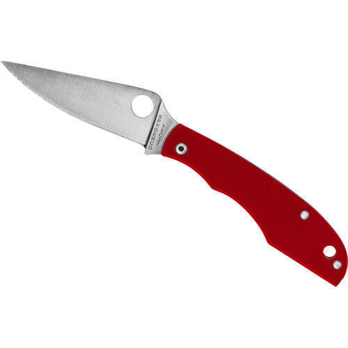 Spyderco GrassHopper Folding Knife (Red)