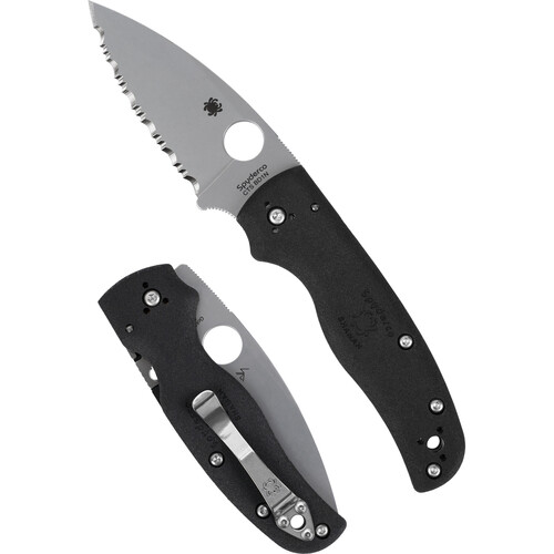 Spyderco Shaman Black Lightweight