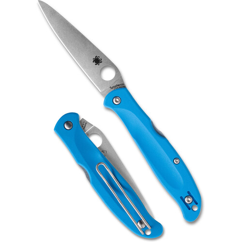 Spyderco Charisma Folding Knife (Blue)