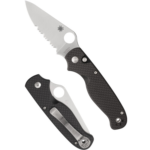 Spyderco Buttonup Carbon Fiber