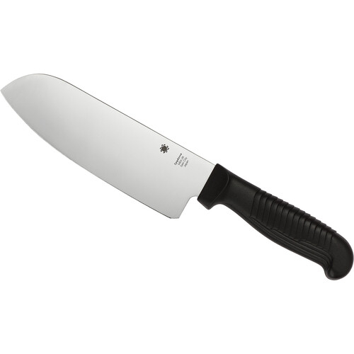 Spyderco Santoku Kitchen Knife (Black)