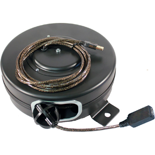 Stage Ninja USB-40-S Retractable USB Cable Reel (Female to Male, 40')