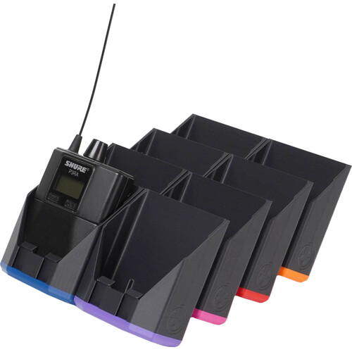 StageStrike Packholder Mini for Sound Devices A20 Packs (Set of 8, Color Coded)