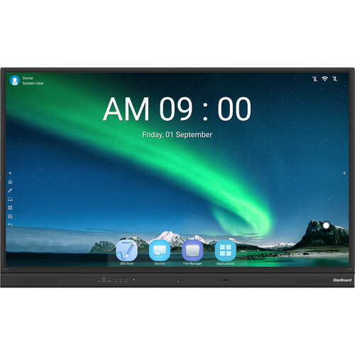 StarBoard Solution TE-YL5 Series 2 75" UHD 4K Touchscreen Commercial Monitor