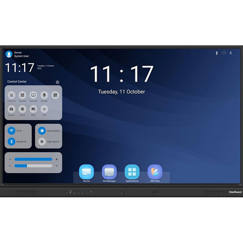 StarBoard Solution Android 11 Series 3 Interactive Flat Panel Display (75")