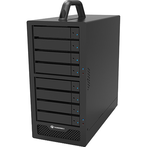 STARDOM 8-Bay Sr8-Tb3 Thunderbolt3 Enclosure-   Black