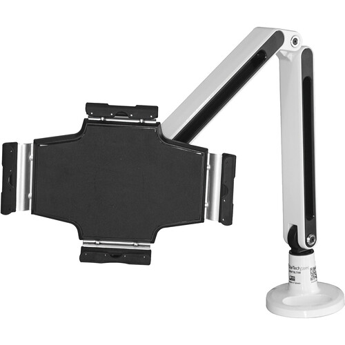 StarTech Tablet Desk-Mount with Articulating Arm for 9 to 11" Tablets (White)